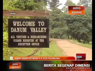 Sabah sasar ketibaan 3.4 juta pelancong 2014