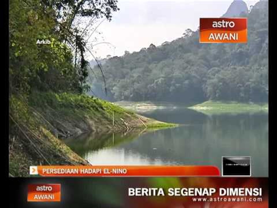 Persediaan hadapi el-nino
