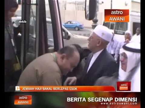 Jemaah haji bakal berlepas esok