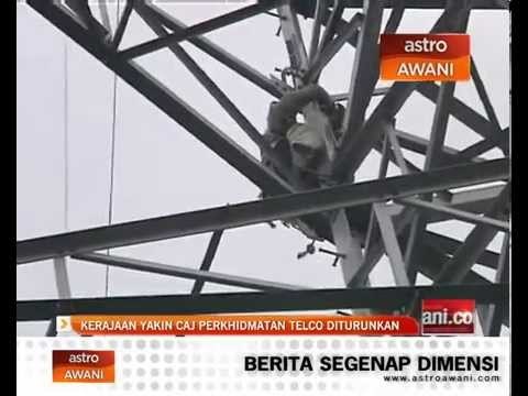 Kerajaan yakin caj perkhidmatan telco diturunkan