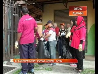 63 kematian akibat denggi Januari-April