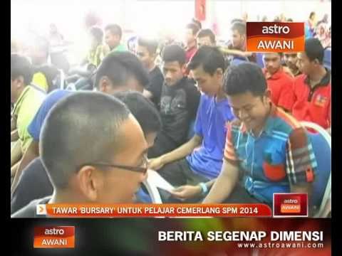 Tawar 'bursary' untuk pelajar cemerlang SPM 2014