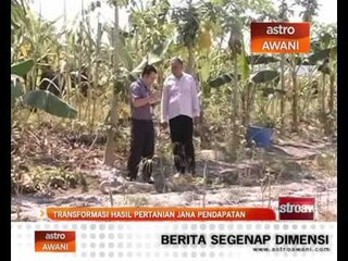 Transformasi hasil pertanian jana pendapatan
