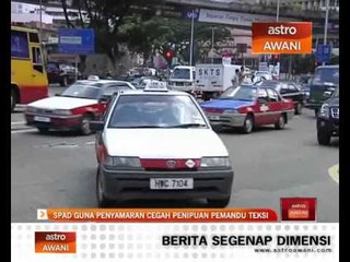 Anggota SPAD menyamar cari pemandu teksi menipu