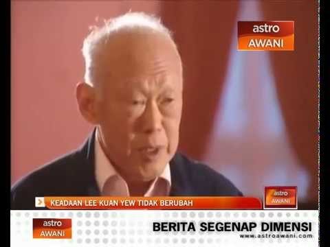 Keadaan Lee Kuan Yew tidak berubah