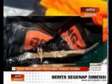 Objek berupa rakit penyelamat pesawat ditemui