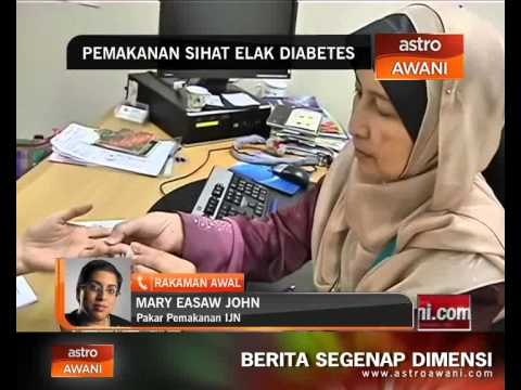 Pemakanan sihat elak diabetes