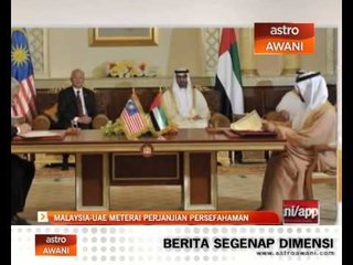 Ketibaan Najib diberi sambutan besar - besaran