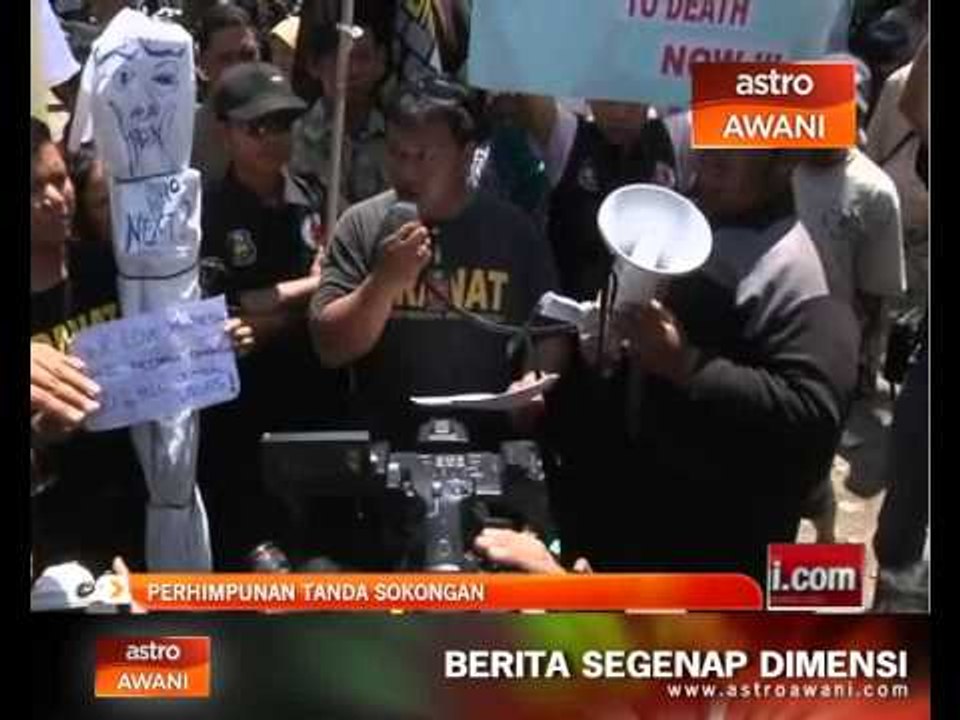 Perhimpunan tanda sokongan