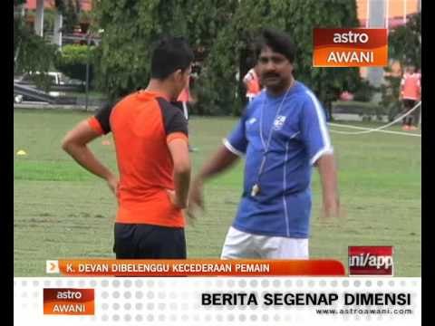 K.Devan dibelenggu kecederaan pemain