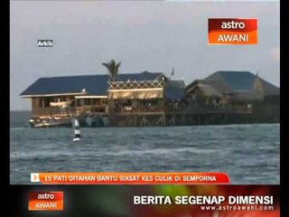 15 PATI ditahan bantu siasat kes culik di Semporna