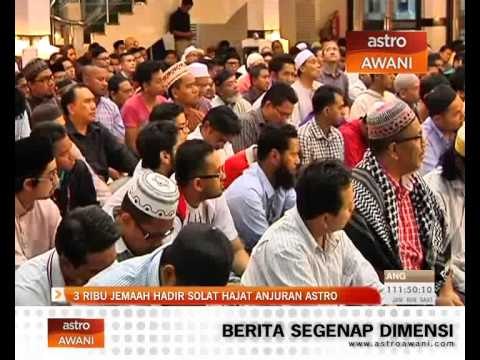 3 ribu jemaah hadir solat hajat MH370 anjuran Astro