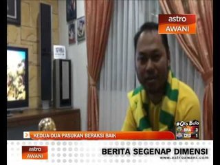 Kedua-dua pasukan beraksi baik