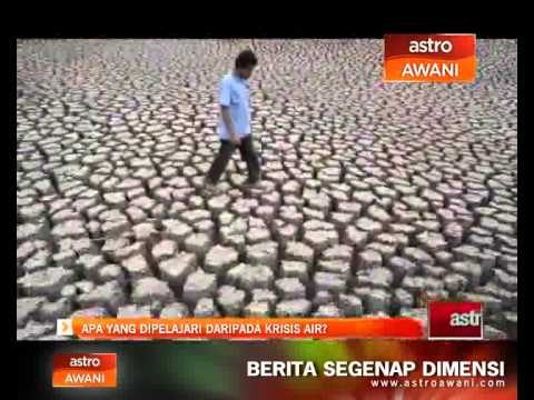 Apa yang dipelajari daripada krisis air?