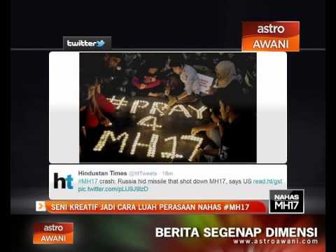 Seni kreatif jadi cara luah perasaan nahas #MH17