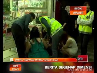 Wanita tempatan antara yang ditahan