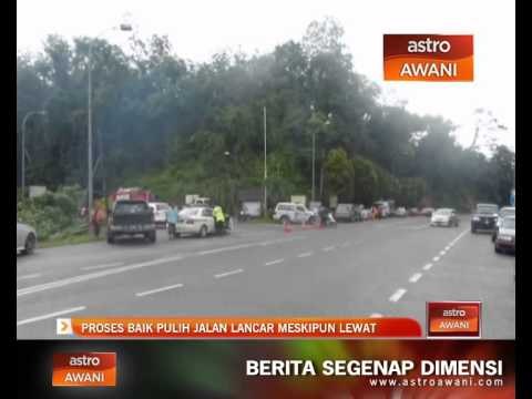 Proses baik pulih jalan lancar meskipun lewat