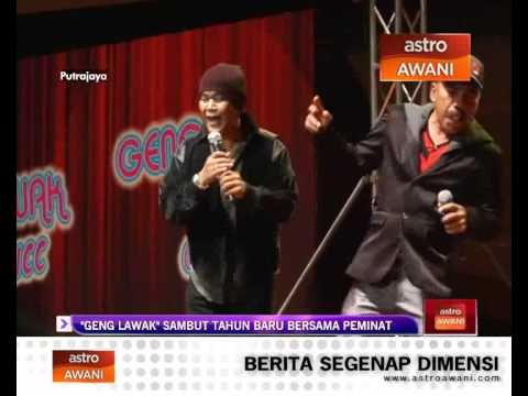 'Geng Lawak' sambut tahun baru bersama peminat