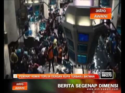 Peminat komik teruja dengan rupa terbaru Batman