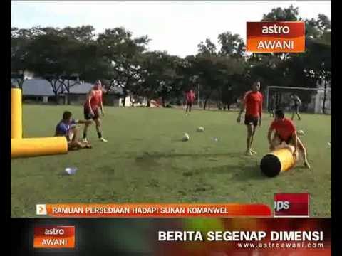 Persediaan skuad ragbi hadapi Sukan Komanwel