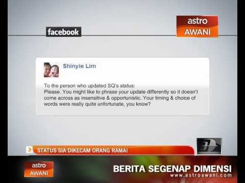 MH17: Status SIA dikecam orang ramai