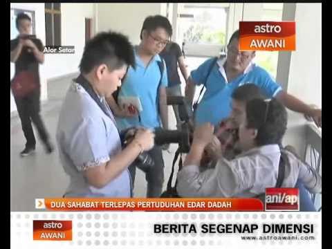 Dua sahabat terlepas pertuduhan edar dadah