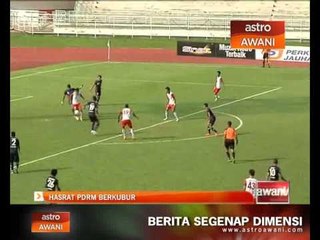 Liga Perdana: Hasrat PDRM berkubur