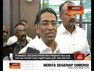 Tidak perlu seret parti ke mahkamah