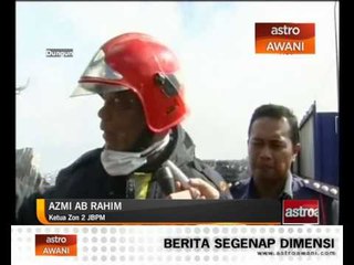 Kebakaran hutan seluas 4 ekar sukar  dikawal