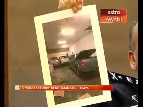 Sindiket seludup kenderaan curi tumpas
