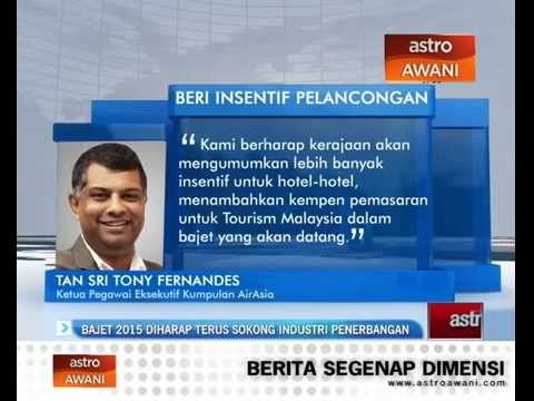 Bajet 2015 diharap terus sokong industri penerbangan