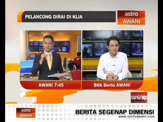 Pelancong diberi sambutan hangat di KLIA
