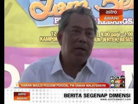 Hairan Majlis Peguam persoal PM saman Malaysiakini