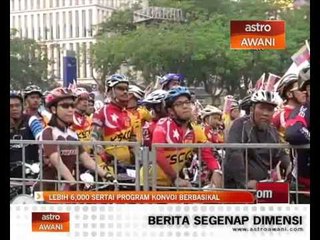 Lebih 6,000 sertai program konvoi berbasikal