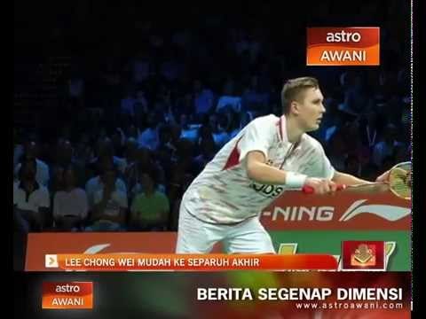 Lee Chong Wei mudah ke separuh akhir