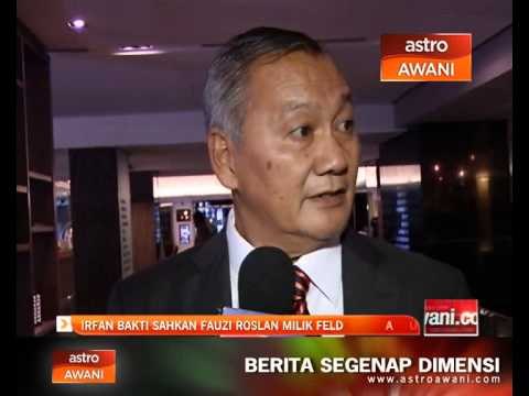Irfan Bakti sahkan Fauzi Roslan milik Felda United
