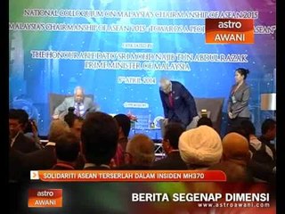 Solidariti ASEAN terserlah dalam insiden MH370