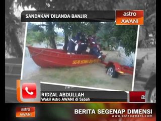 Sandakan dilanda banjir