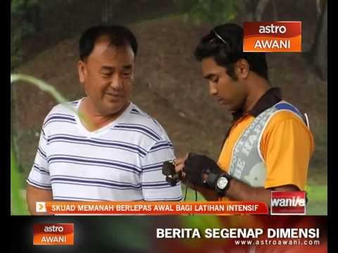 Skuad memanah berlepas awal bagi latihan intensif