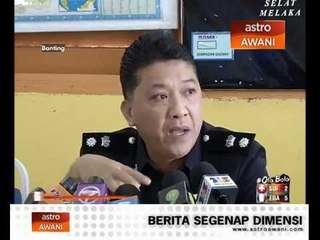 Operasi menaikkan bangkai tongkang ditangguh