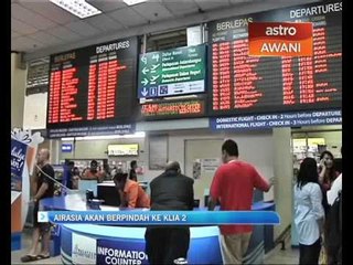 AirAsia akan berpindah ke KLIA2