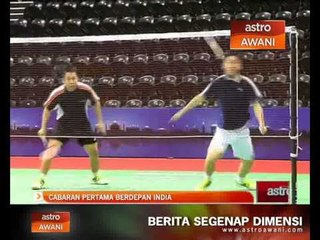 Piala Thomas: Cabaran pertama berdepan India