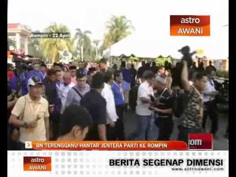BN Terengganu hantar jentera ke Rompin