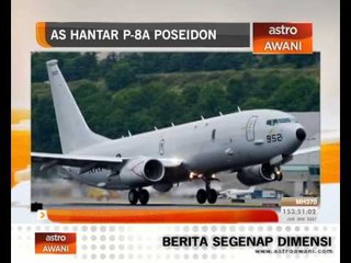Amerika hantar pesawat P-8A Poseidon