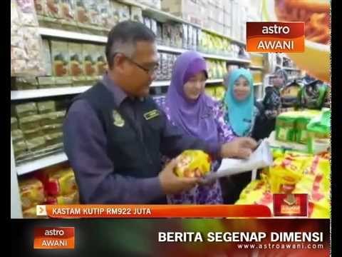 GST: Kastam kutip RM922 juta