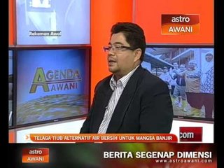 Telaga tiub, alternatif air bersih untuk mangsa banjir