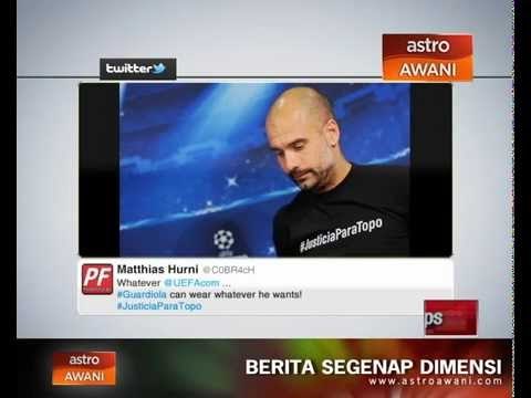 Pep Guardiola berdepan tindakan akibat #JusticeParaTopo