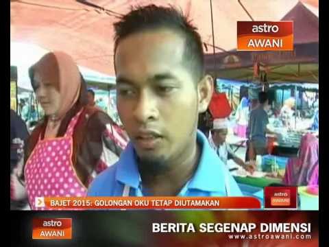 Bajet 2015: Golongan OKU tetap diutamakan