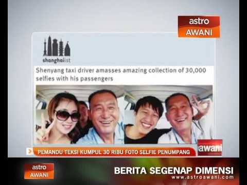 Pemandu teksi kumpul 30,000 foto Selfie bersama penumpang