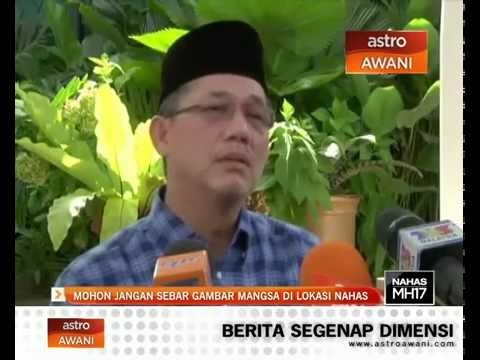 Mohon jangan sebar gambar mangsa di lokasi nahas